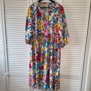 Umgee Multicolor Floral Dress